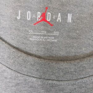 Jordan  jump man flight XXL Men's Heather Gray T Shirt